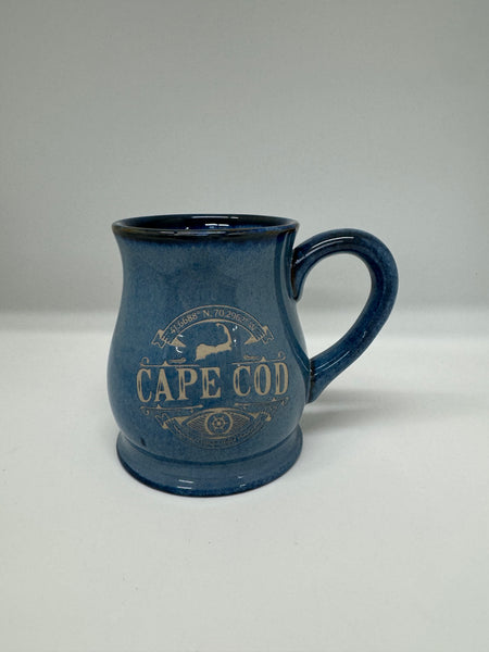 Tall Cape Cod Mug - Blue