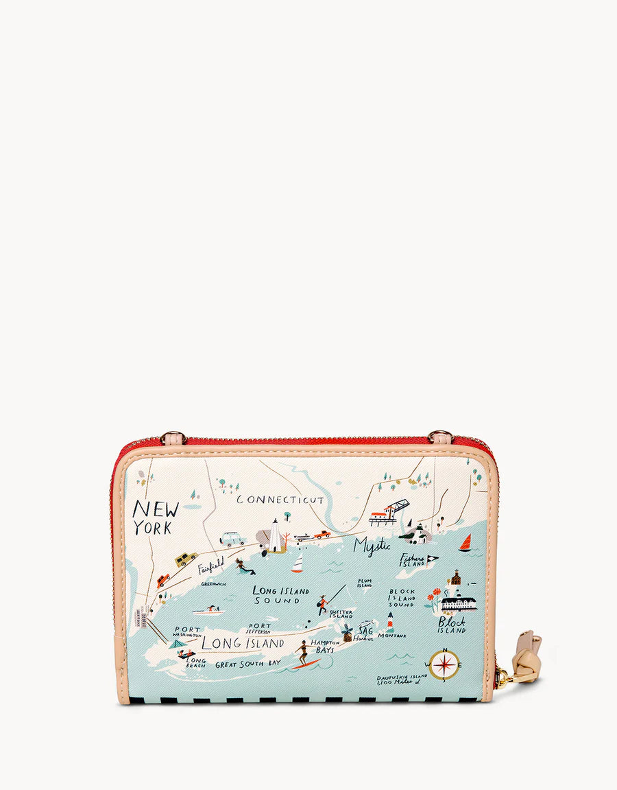 Northeastern Harbors All-in-One Phone Crossbody