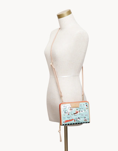 Northeastern Harbors All-in-One Phone Crossbody