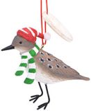 Christmas Plover Ornament
