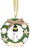 Lighthouse Wreath Ornament