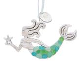 Seaglass Mermaid Ornament