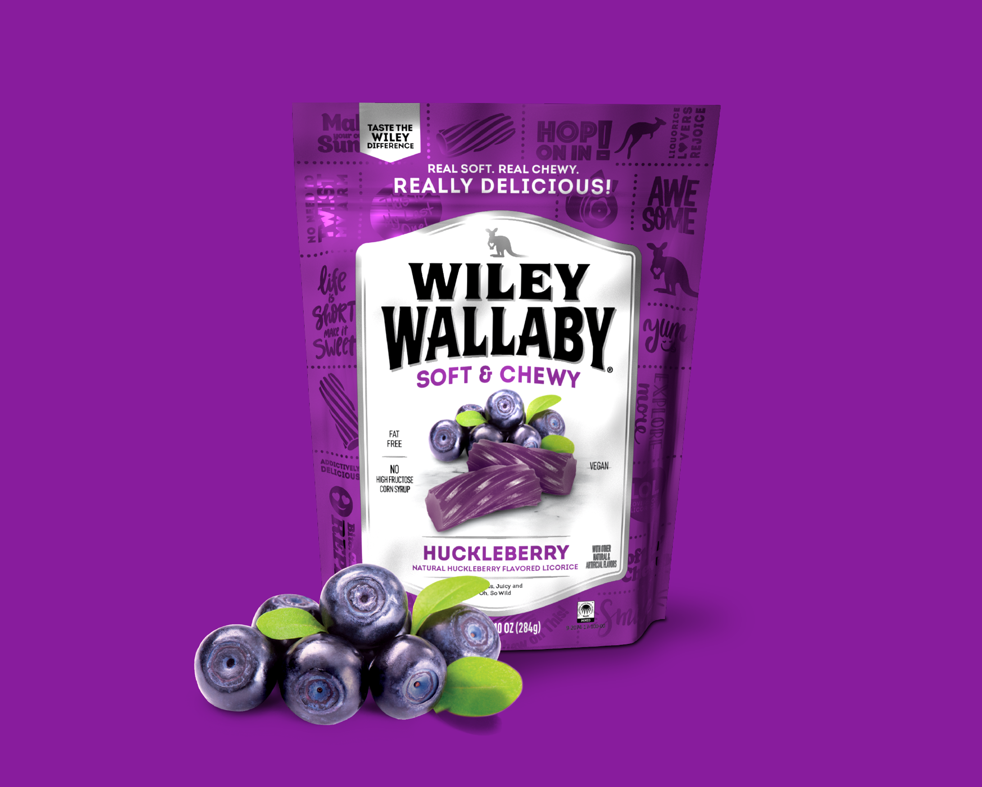 Wiley Wallaby Huckleberry Licorice