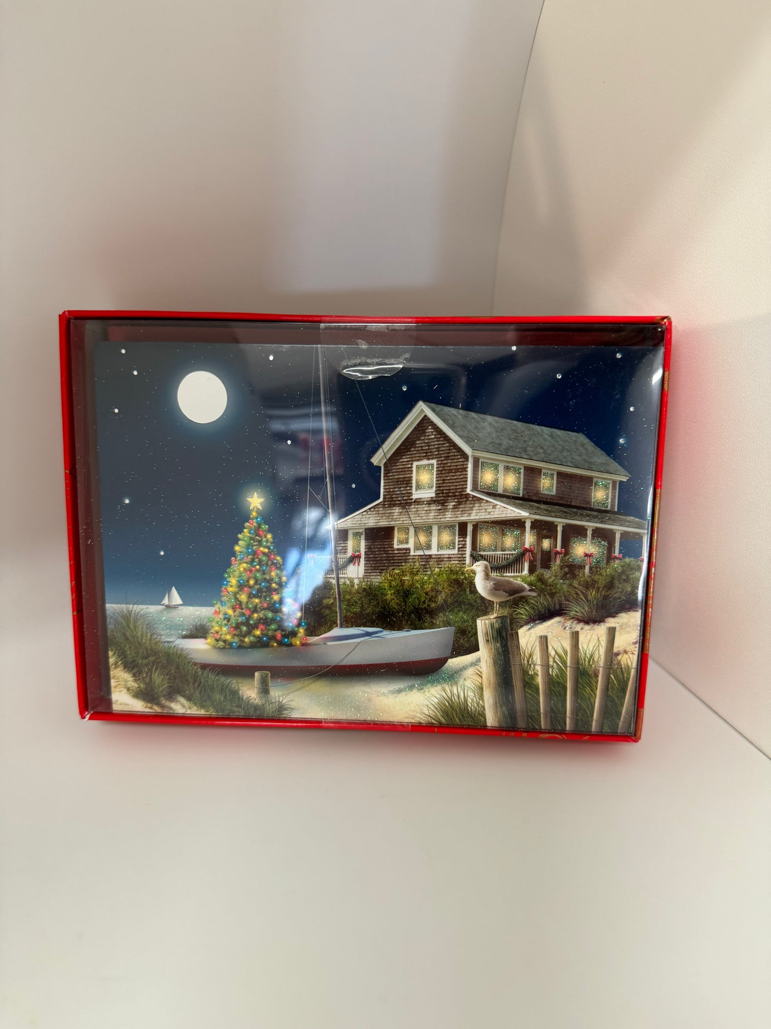 Beach House Christmas Cards