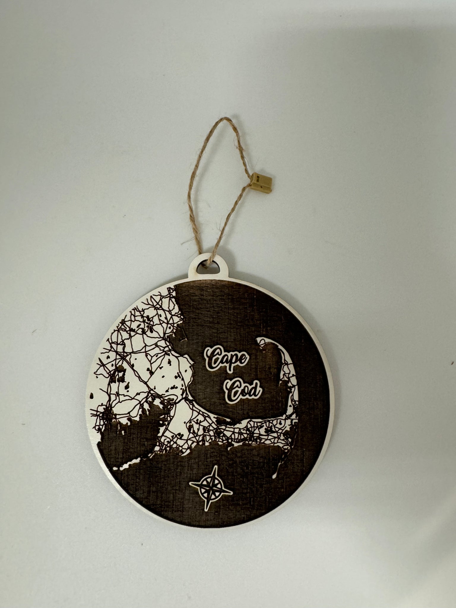 Cape Cod Wood Ornament - Fire & Pine