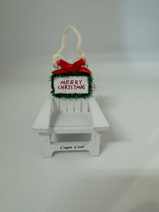 Christmas Adirondack Chair