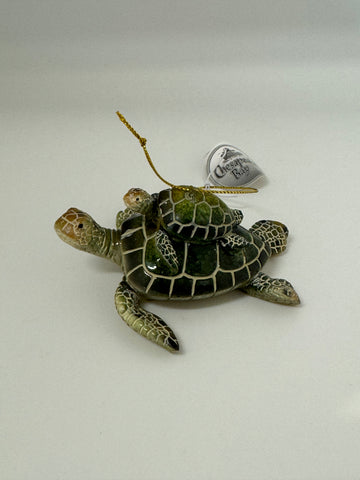 Mama & Baby Turtle Ornament