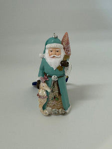 Nautical Santa Ornament