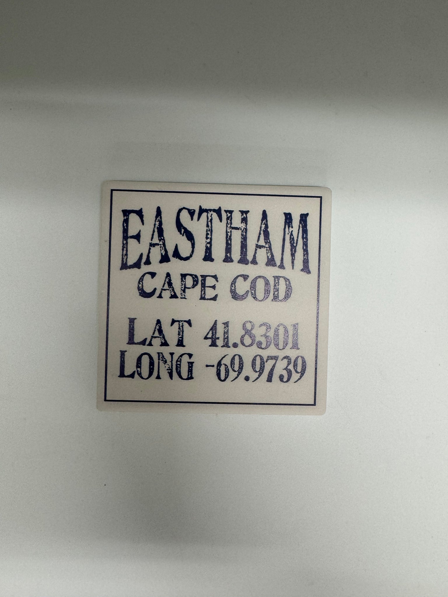 Eastham Lat & Long Coaster