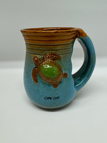 Cape Cod Pottery Mug - Turtle