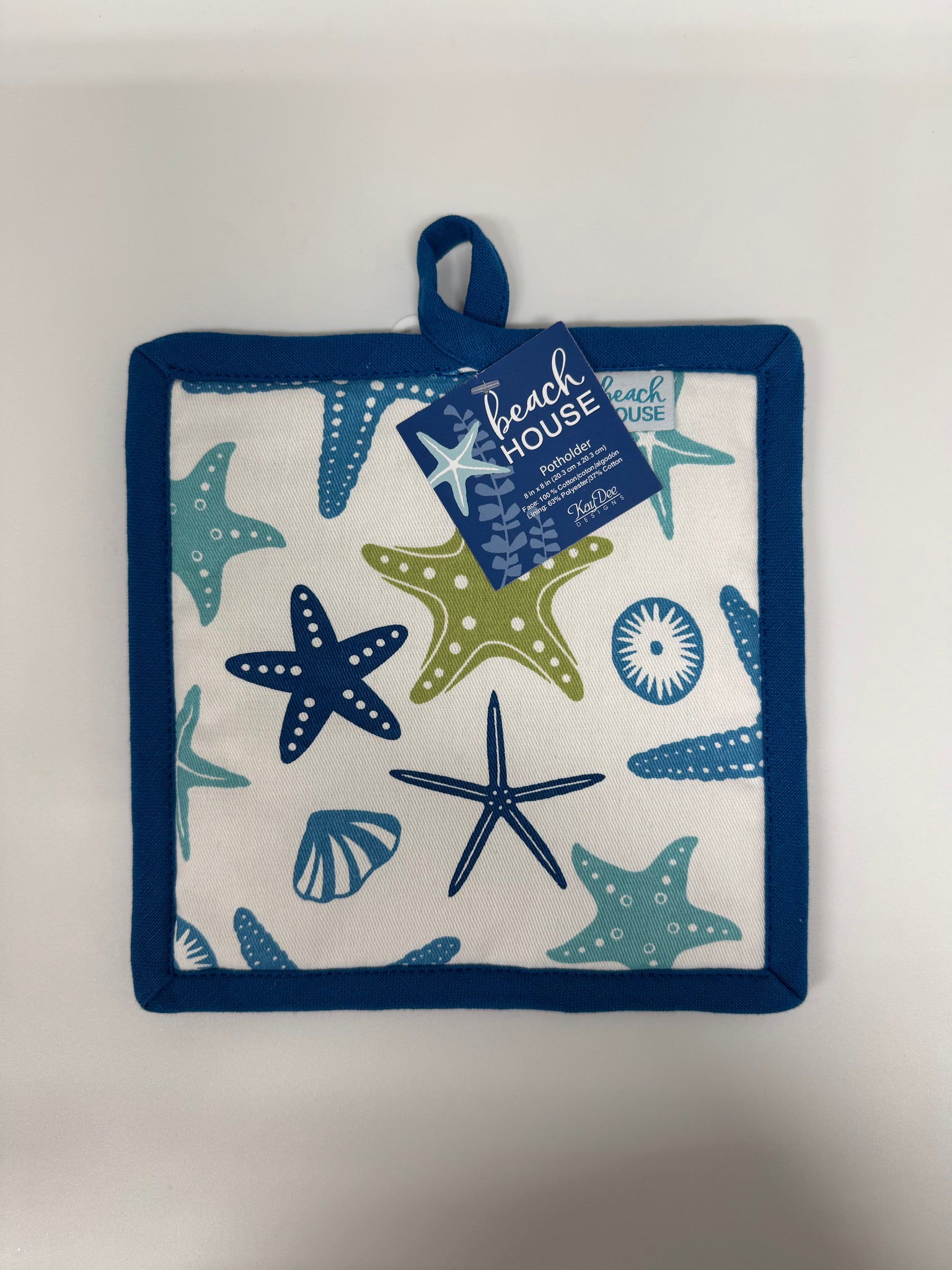 Bright Starfish Pot Holder