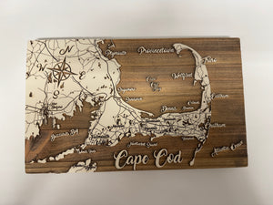 Cape Cod Map Sign