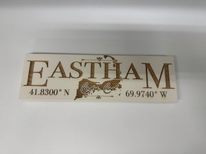 Eastham Sign