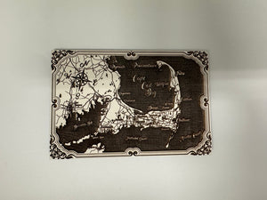 Cape Cod Map Magnet