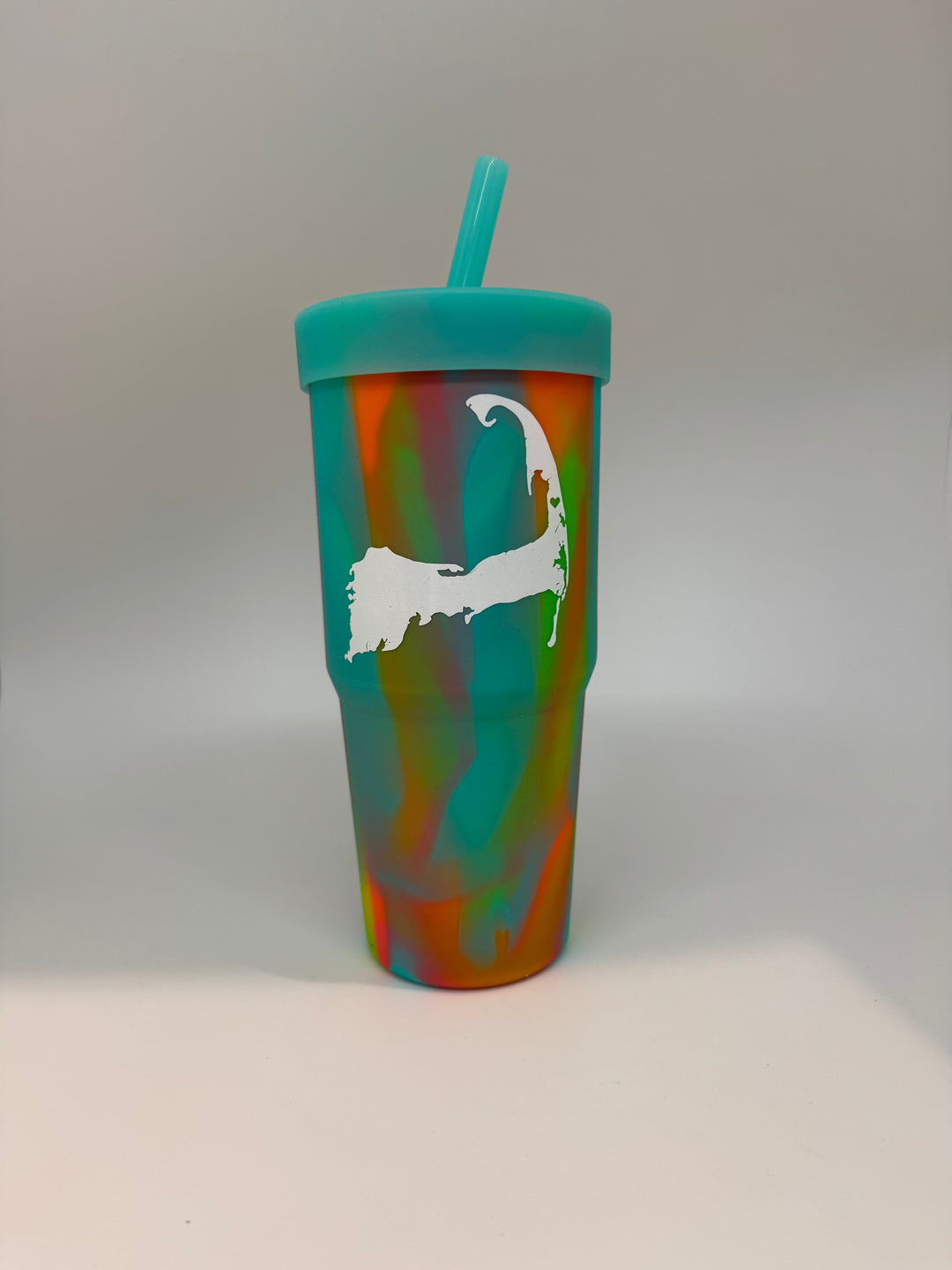 32oz Sillipint Straw Tumbler