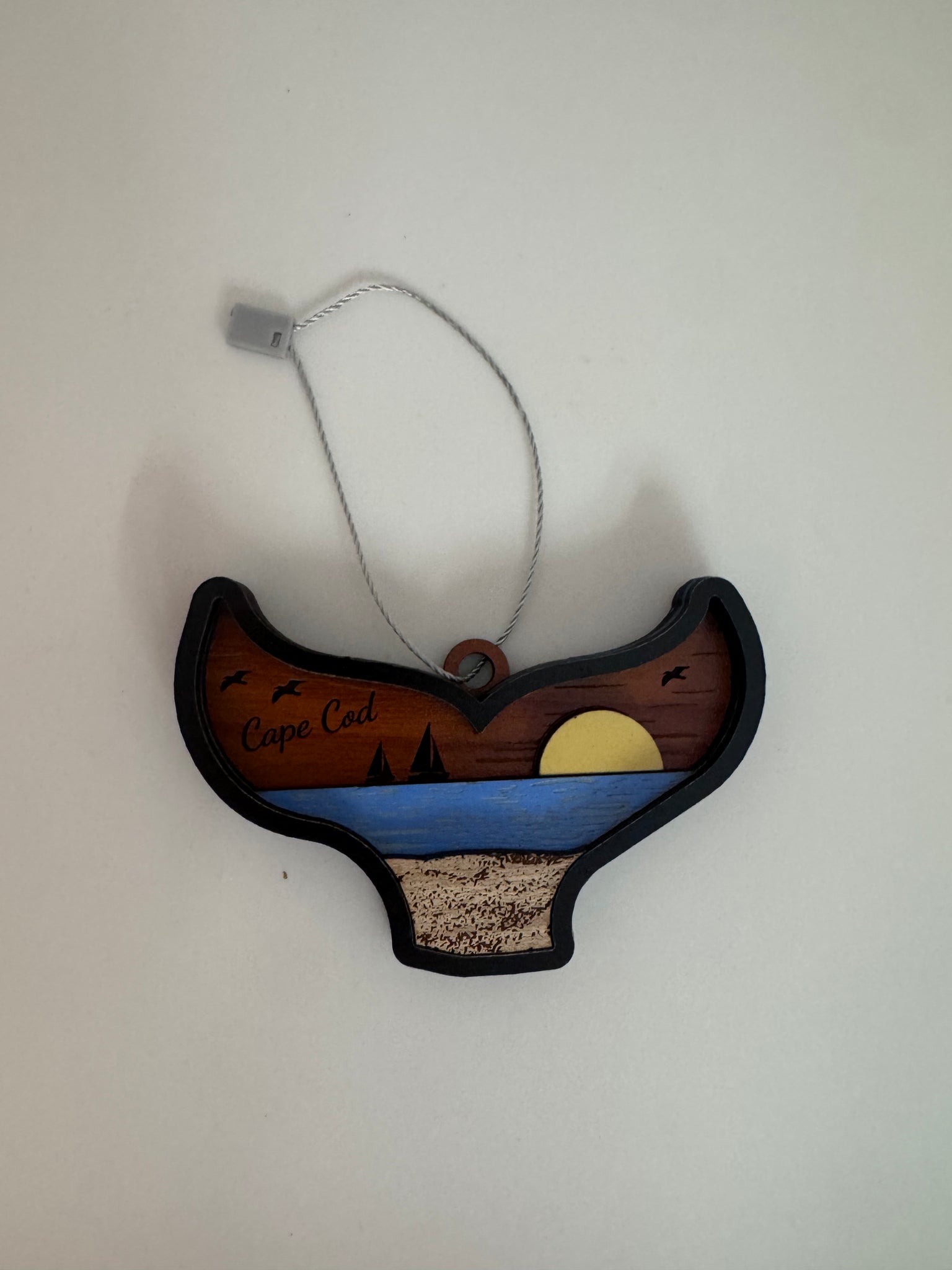 Whale Tail Ornament