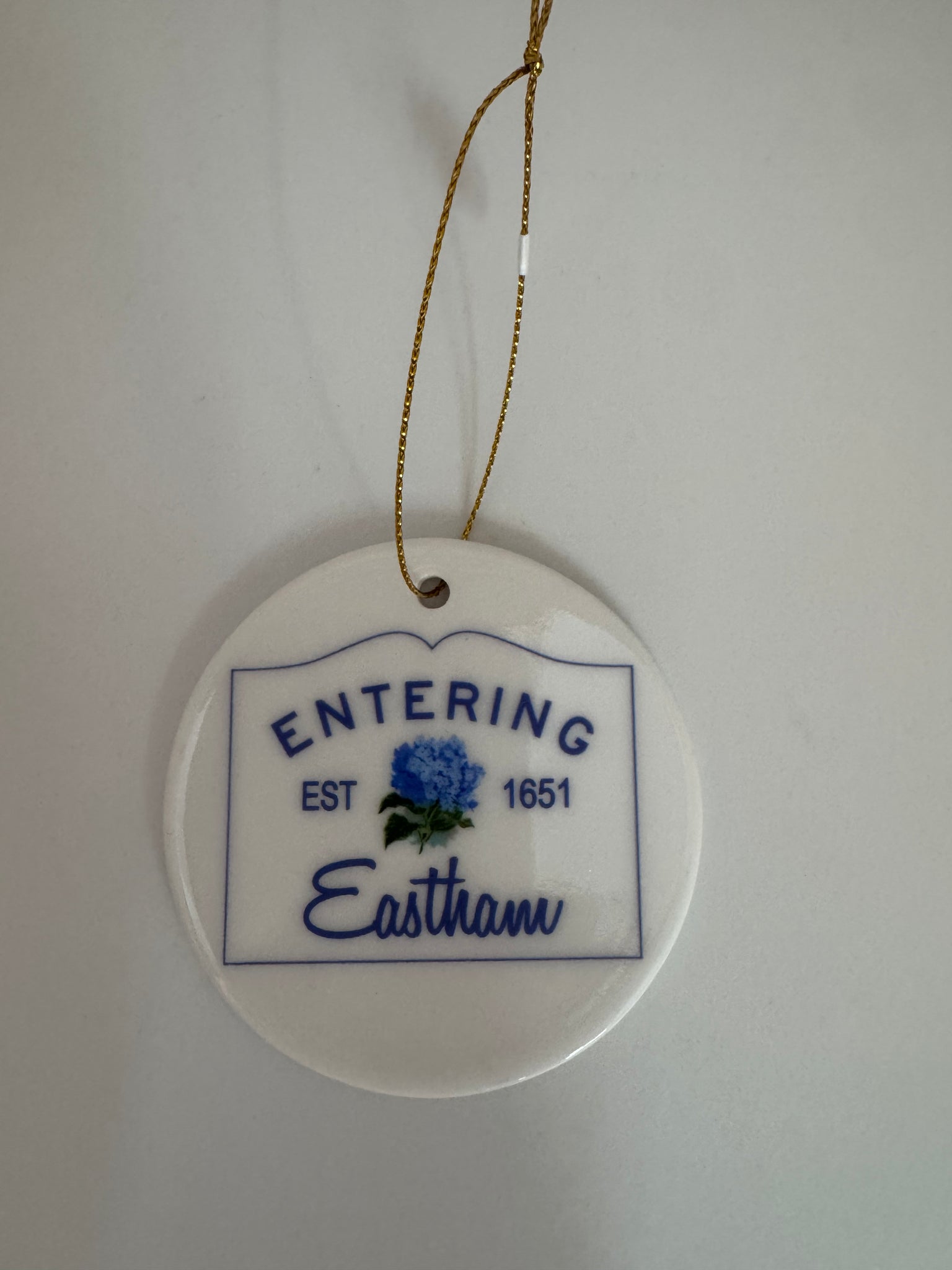 Entering Eastham Ornament