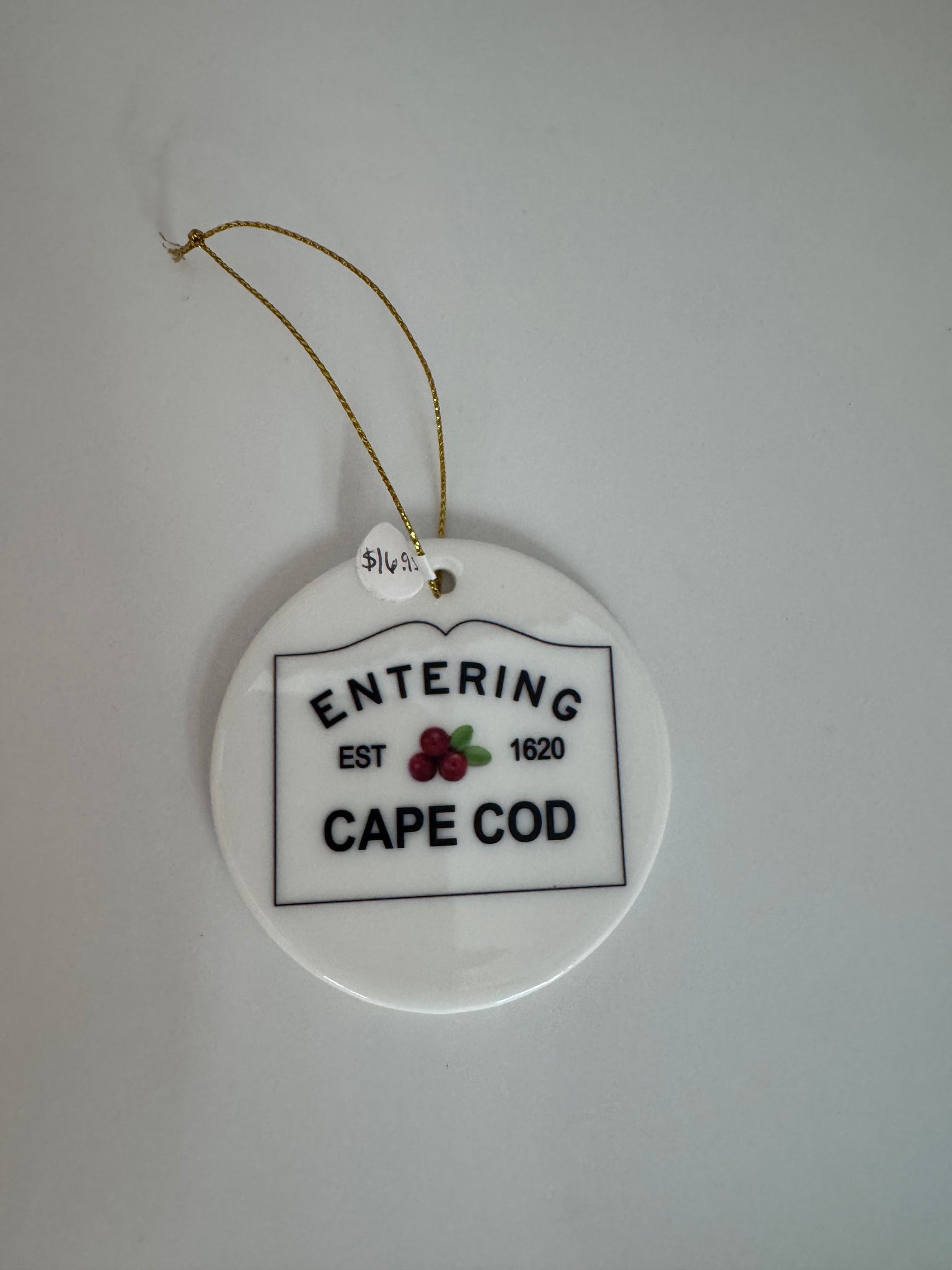 Entering Cape Cod Ornament