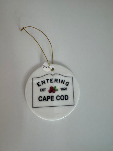 Entering Cape Cod Ornament