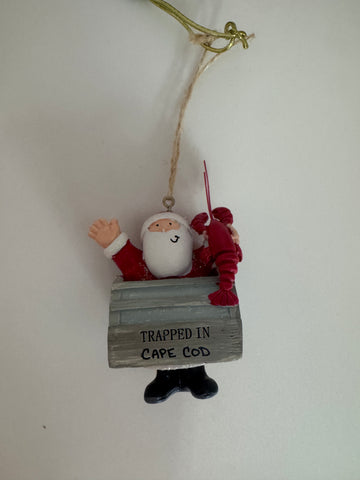 Trapped in Cape Cod Ornament