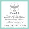 LOLA® Whale Tail Medium Pendant