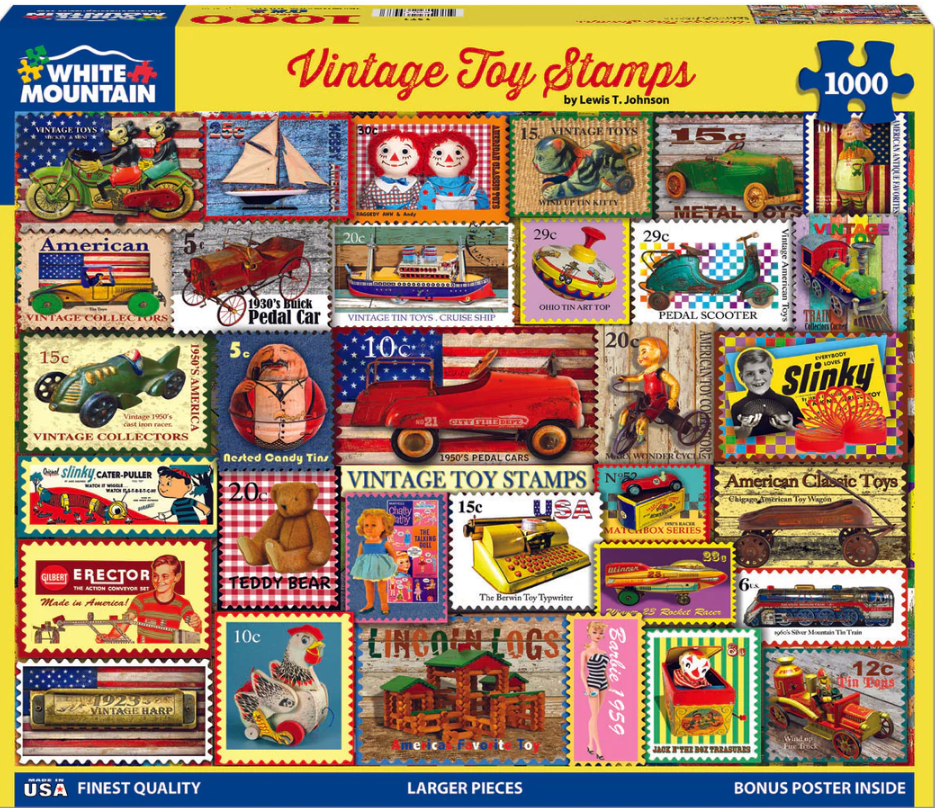 Vintage Toy Stamps