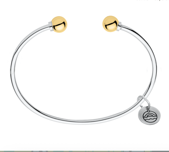 Double  Ball Cuff Bracelet