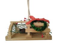 Christmas Lobster Trap Ornament