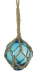 Blue Glass Float Fishing Ball Ornament