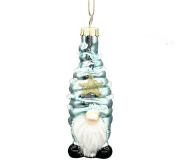 Blue Gnome Ornament