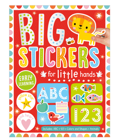 Big Stickers for Little Hands Early Learning