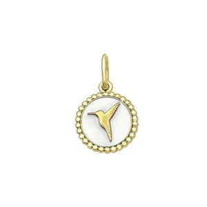 LOLA® Hummingbird All Gold Pendant