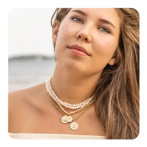LOLA® Pearl Necklace Silver