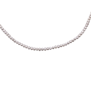LOLA® Pearl Necklace Silver
