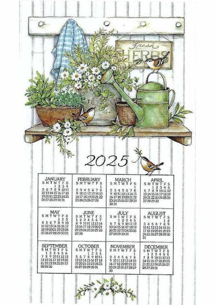 2025 Calendar Towels