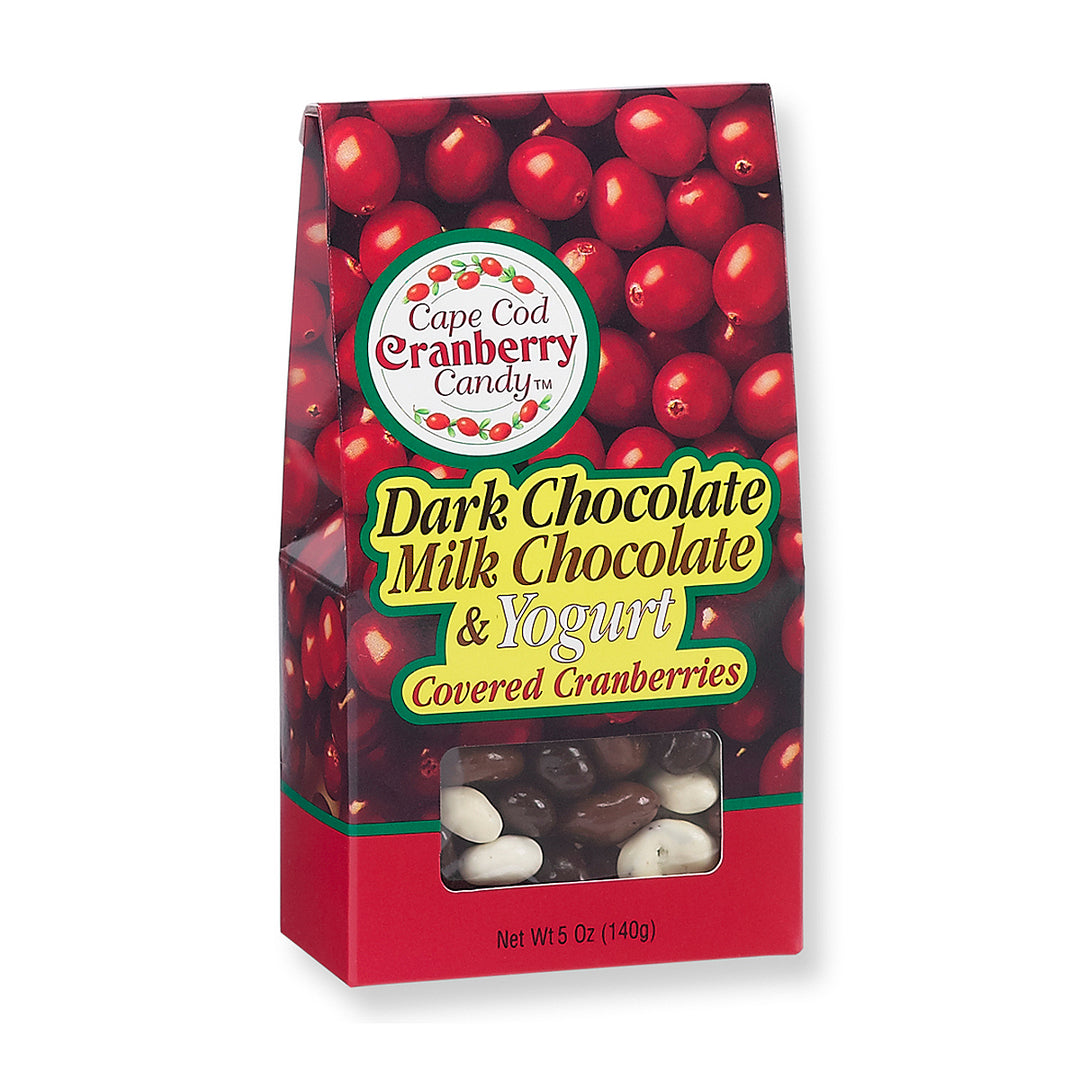 Dark, Milk &amp; Yogurt Covered Cranberries