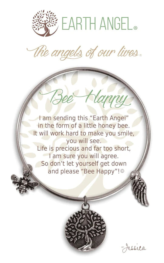 Bee Happy Charm Bracelet