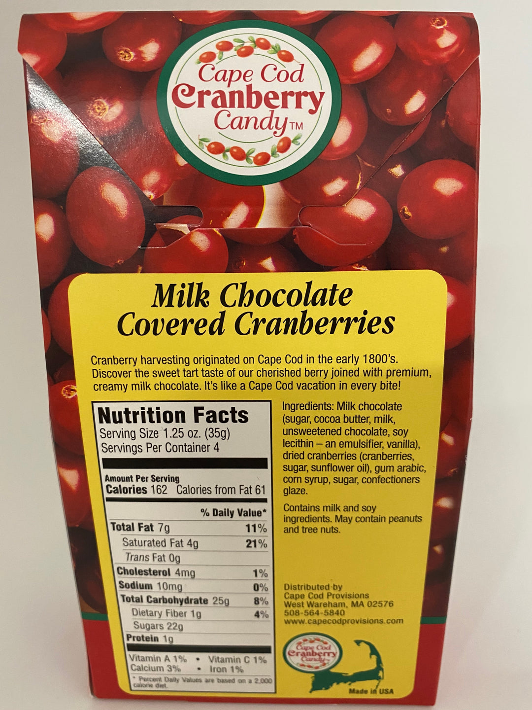 Milk Chocolate Covered Cranberries