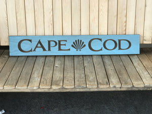 Cape Cod Wooden Sign