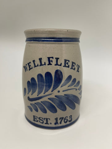 "Wellfleet" Pottery Utensil Holder/ Vase