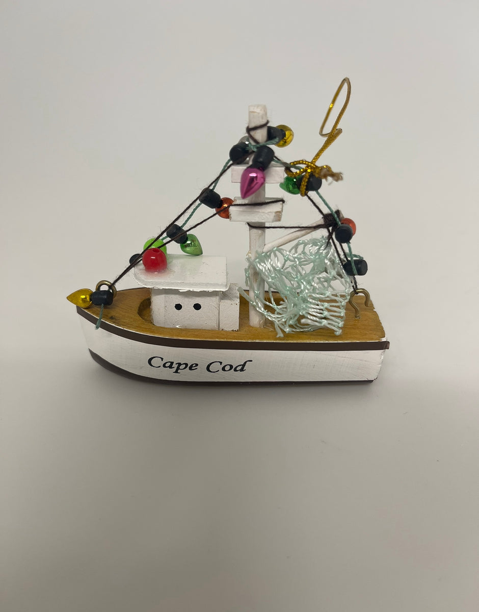 Commercial Fishing Boat Ornament Cape Cod Gift Barn