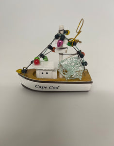 Commercial Fishing Boat Ornament