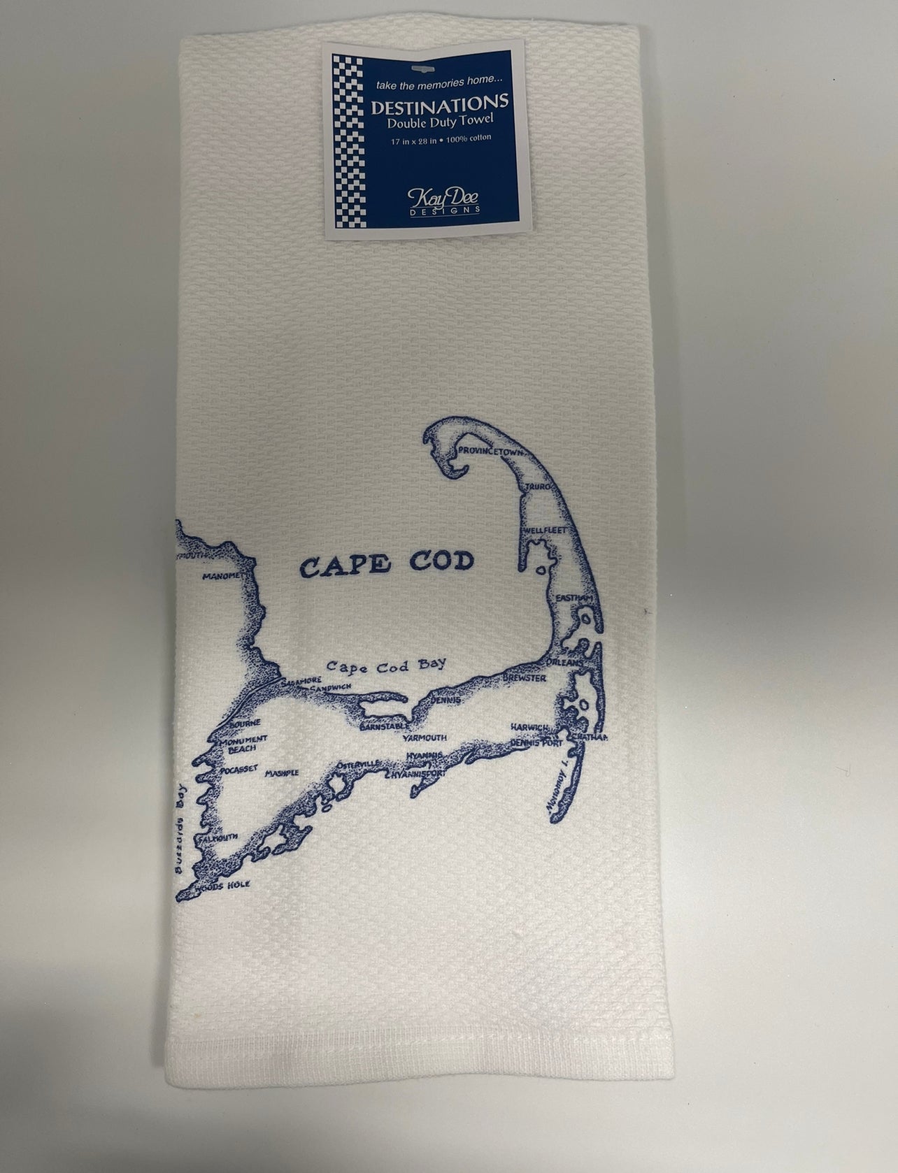 Cape Map Destination Towel