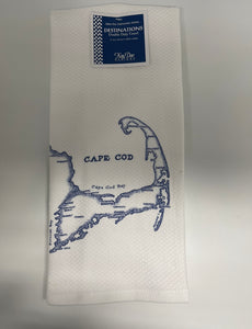 Cape Map Destination Towel