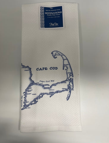 Cape Map Destination Towel
