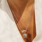 Crystal Dolphin Pendant