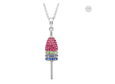 Lobster Buoy Necklace