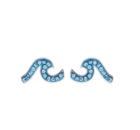 Wave Stud Earrings