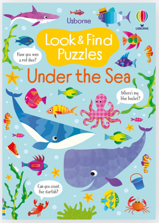 Look and Find Puzzles Under the Sea