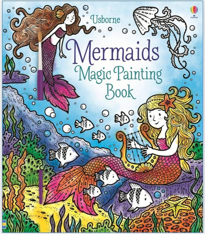 Mermaids, Magic Painting Books